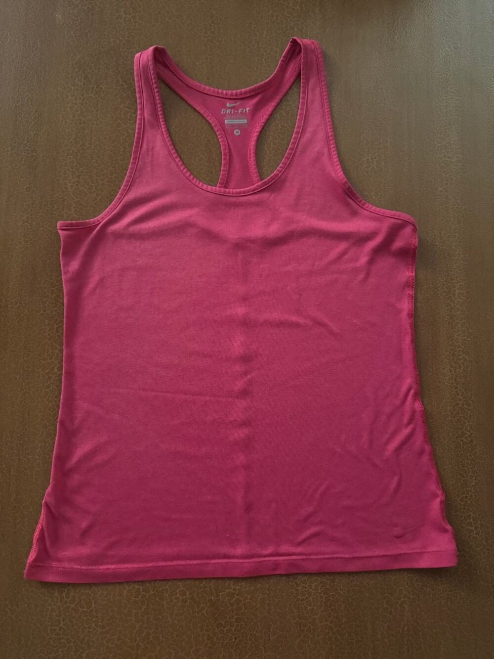 Nike Dri-Fit Hot Pink Gym Tank Top - Size Medium